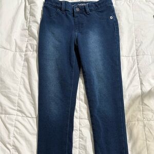 Girls Cat & Jack Blue Super Stretch Jeggings